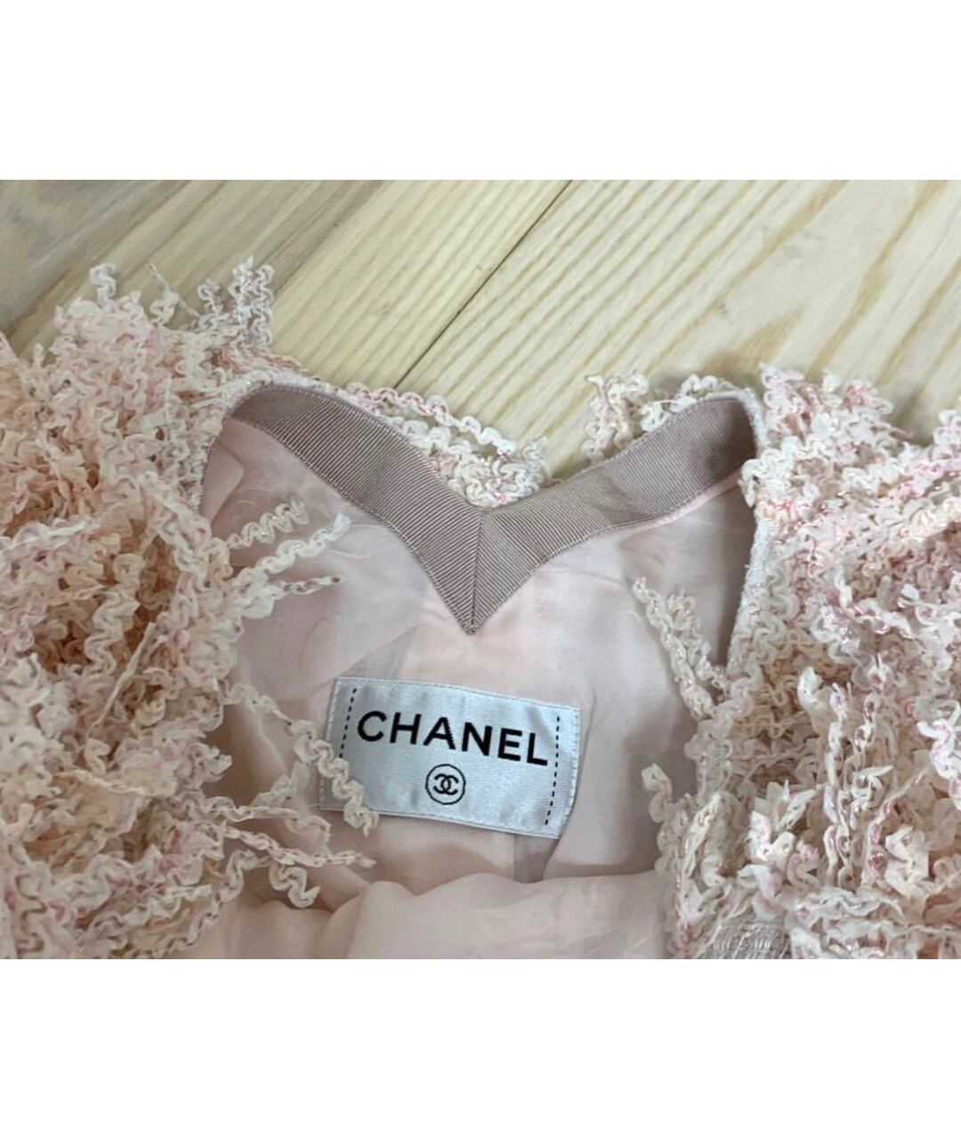 CHANEL Розовый джемпер / свитер, фото 5
