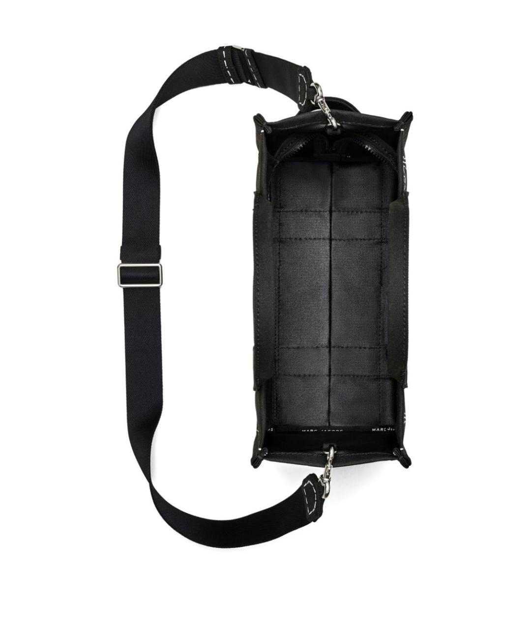 MARC JACOBS Черная хлопковая сумка тоут, фото 2