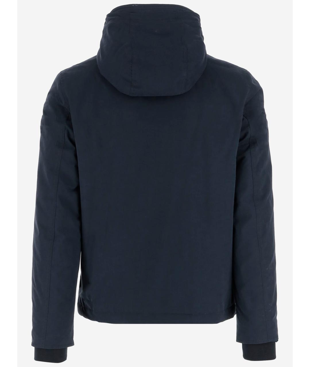 WOOLRICH Синяя хлопковая куртка, фото 2