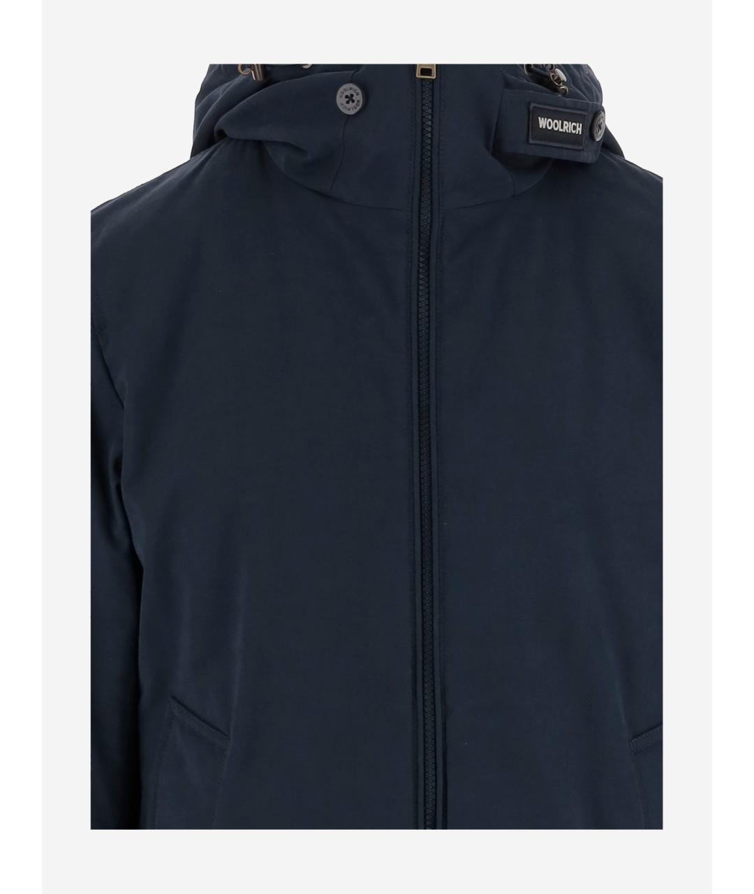 WOOLRICH Синяя хлопковая куртка, фото 3