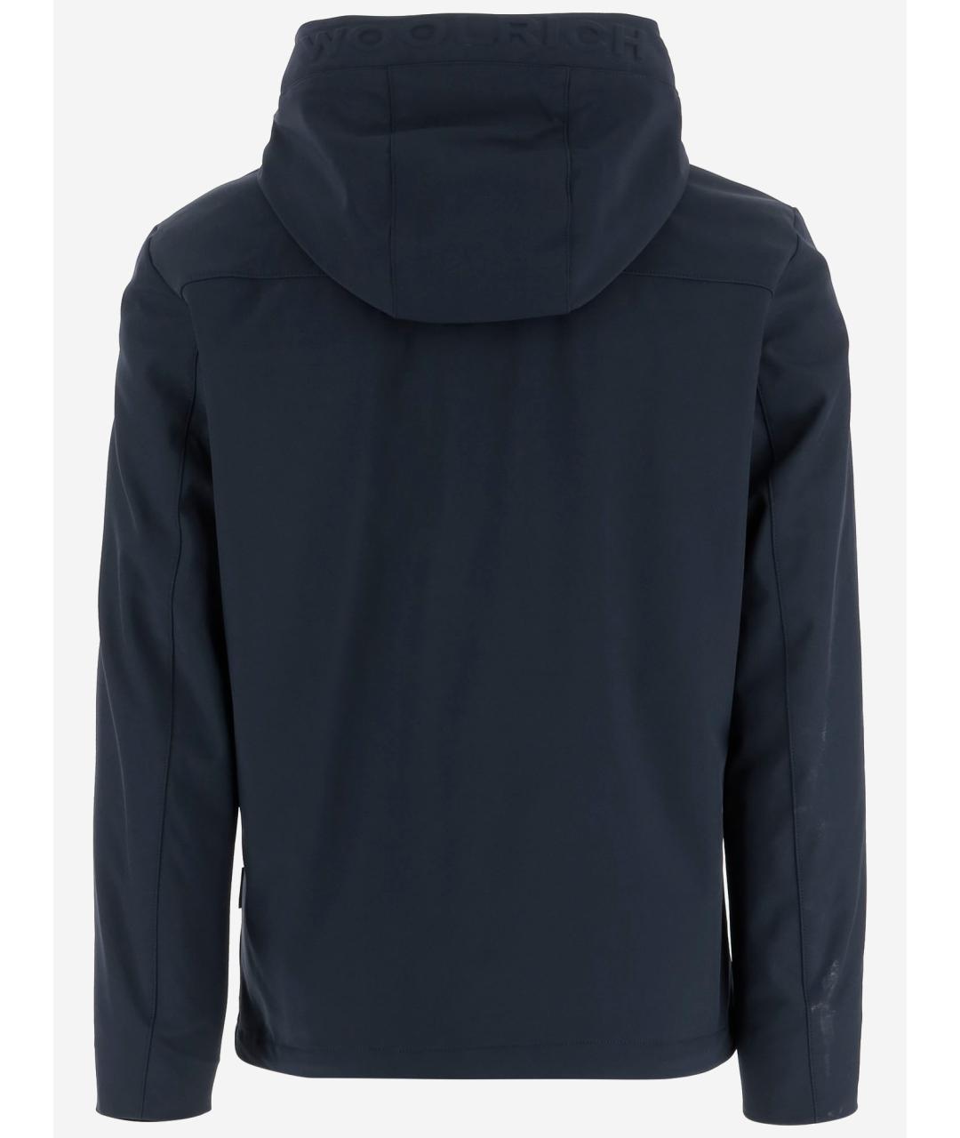 WOOLRICH Синяя полиэстеровая куртка, фото 2