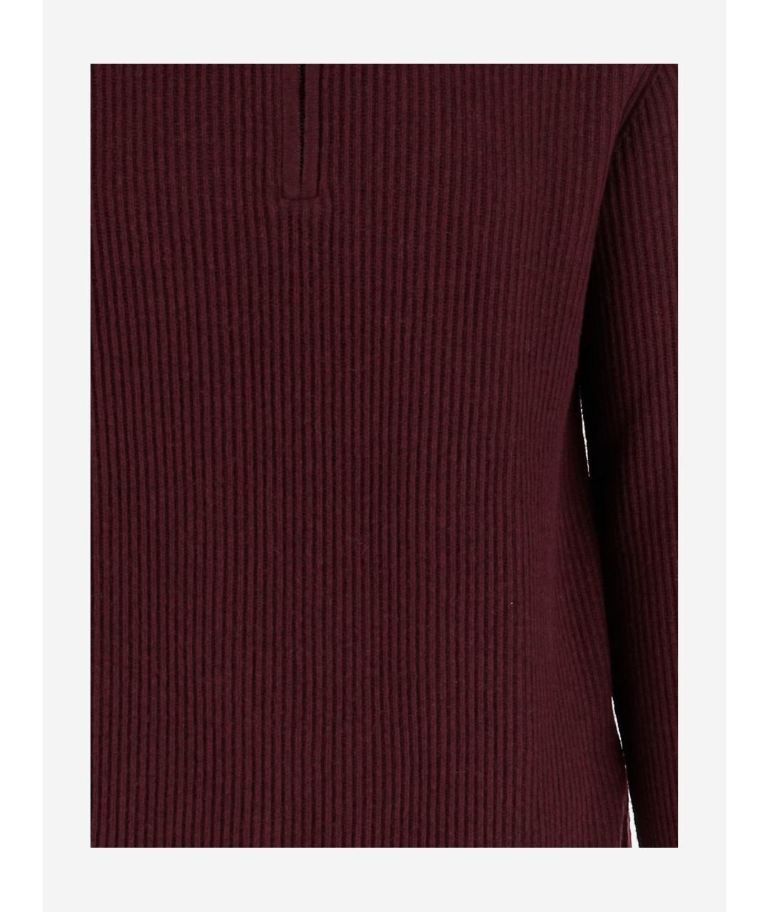 WOOLRICH Бордовый шерстяной джемпер / свитер, фото 3