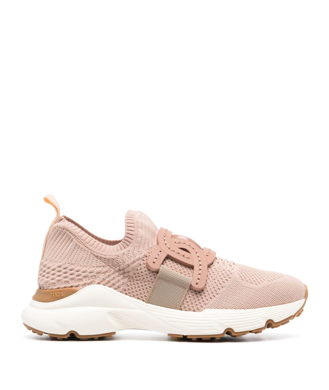 TOD'S Розовые кроссовки, фото 1