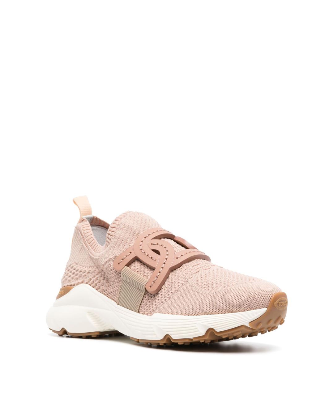 TOD'S Розовые кроссовки, фото 2