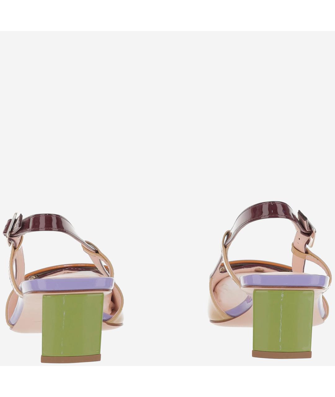 ROGER VIVIER Мульти туфли из лакированной кожи, фото 3