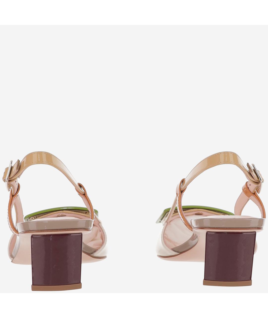 ROGER VIVIER Мульти туфли из лакированной кожи, фото 3