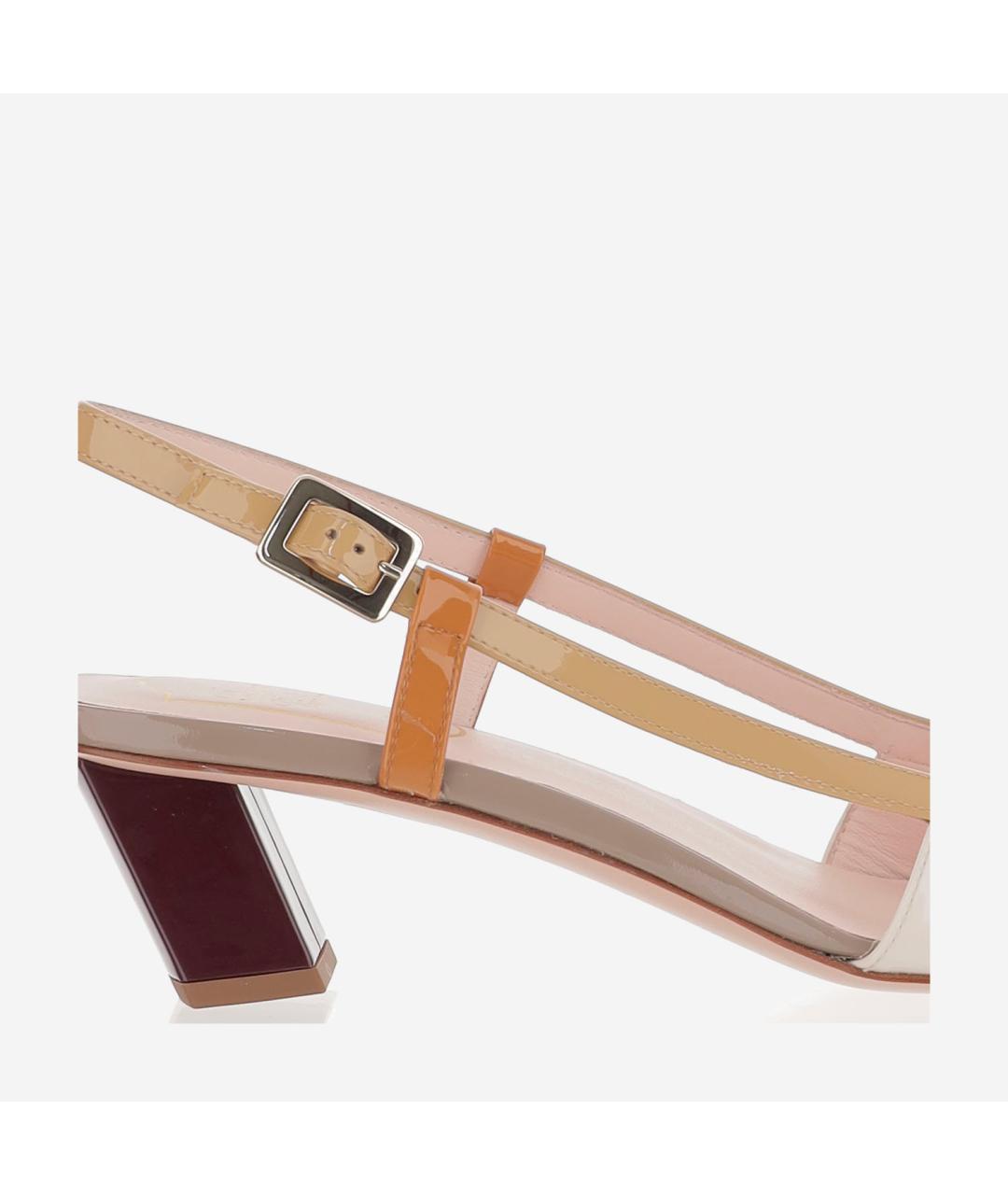 ROGER VIVIER Мульти туфли из лакированной кожи, фото 4