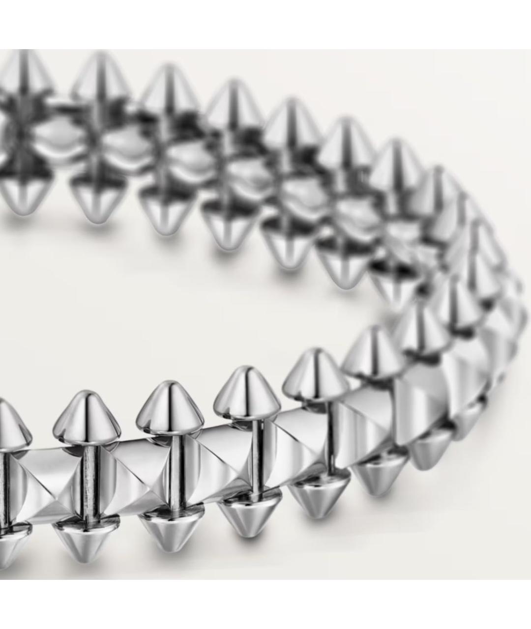CARTIER Серебрянный браслет из белого золота, фото 3