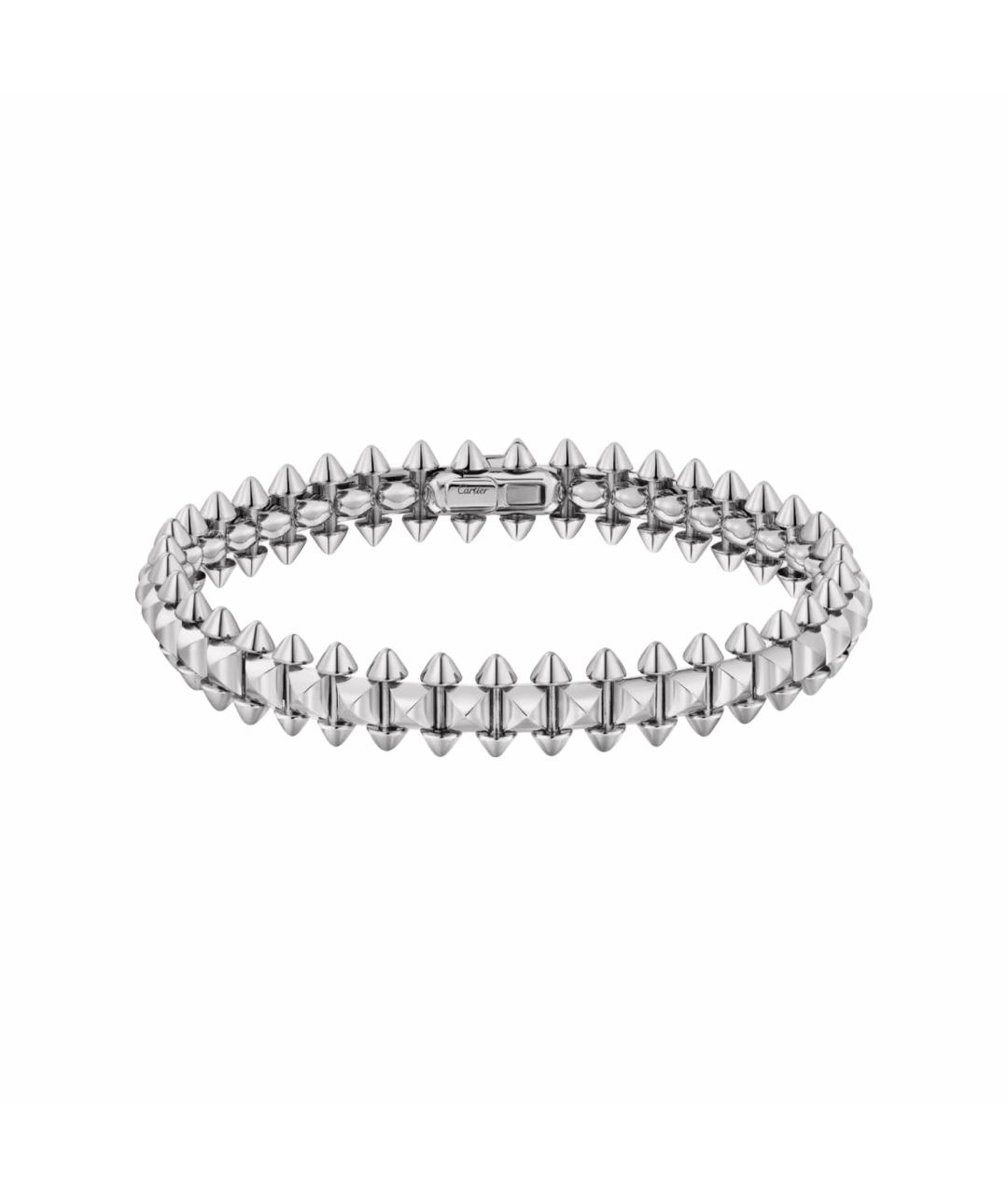 CARTIER Серебрянный браслет из белого золота, фото 1