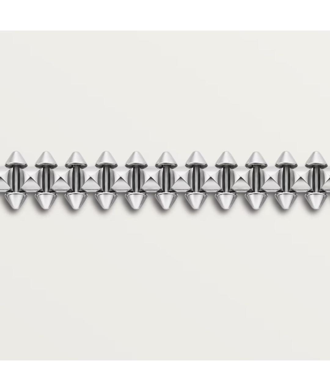 CARTIER Серебрянный браслет из белого золота, фото 5