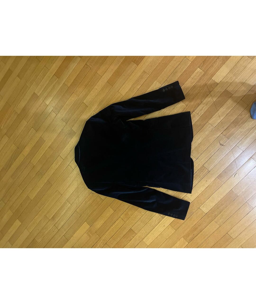 KENZO Темно-синий бархатный пиджак, фото 2