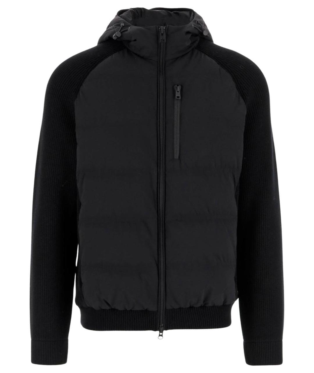 WOOLRICH Черная полиамидовая куртка, фото 1