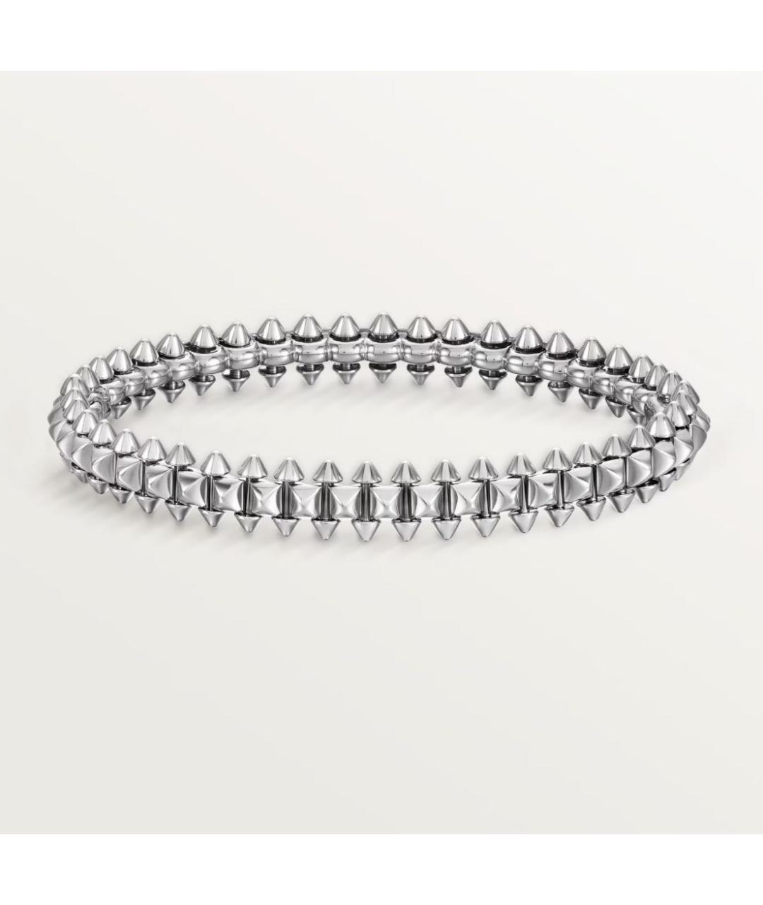 CARTIER Белый браслет из белого золота, фото 9