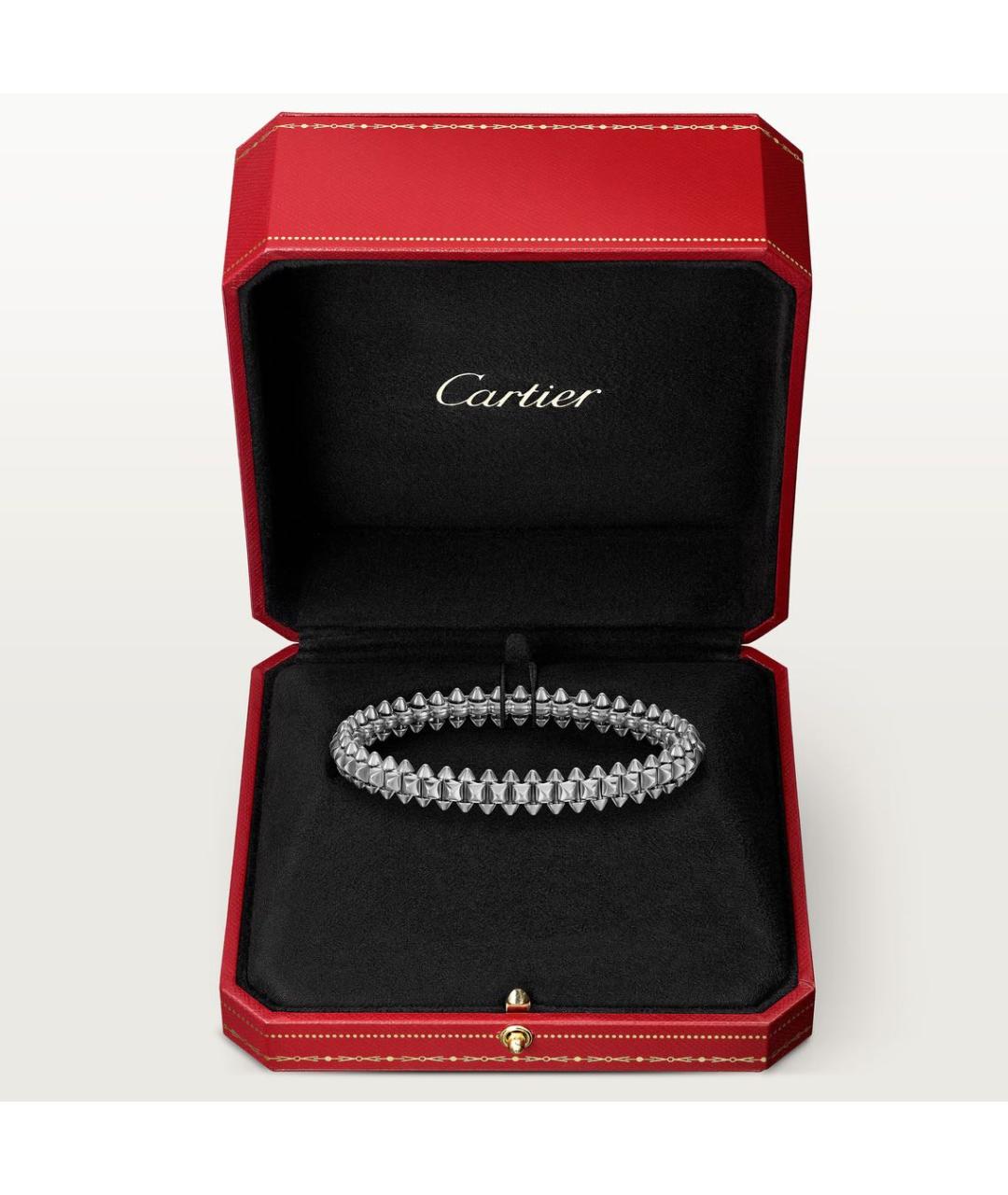 CARTIER Белый браслет из белого золота, фото 8