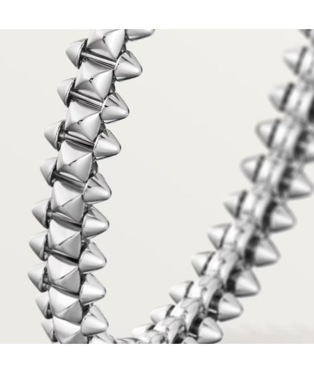 CARTIER Белый браслет из белого золота, фото 5