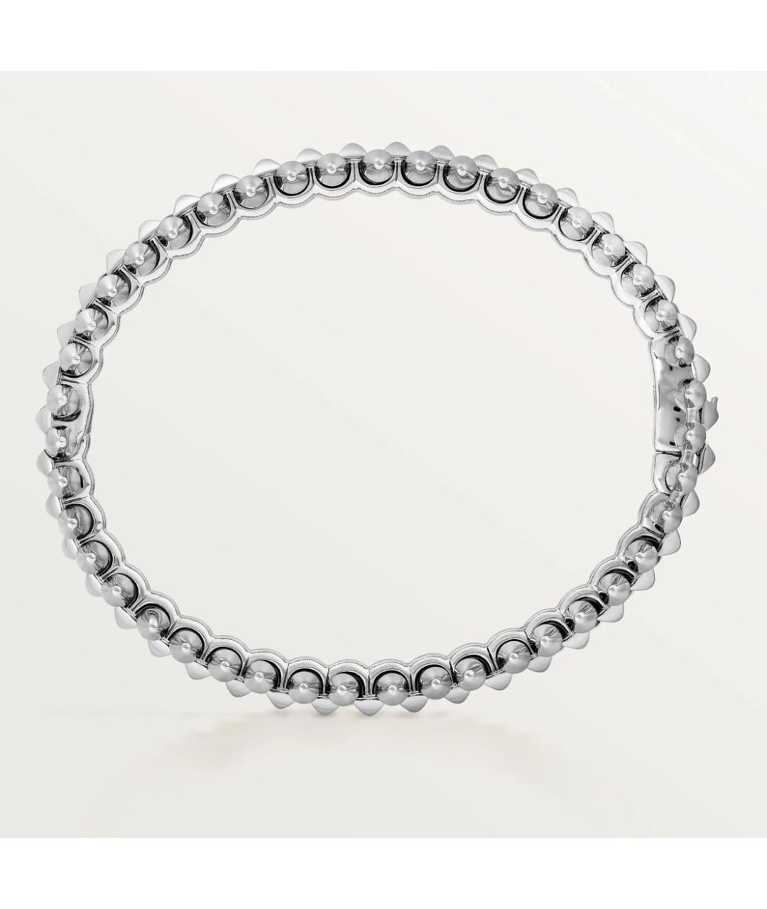 CARTIER Белый браслет из белого золота, фото 7