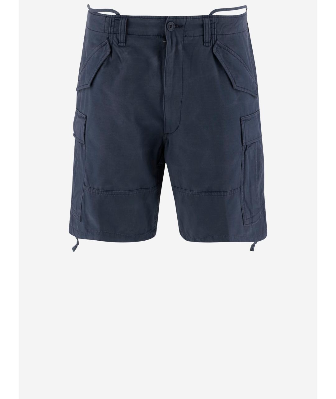 POLO RALPH LAUREN Синие хлопковые повседневные брюки, фото 4