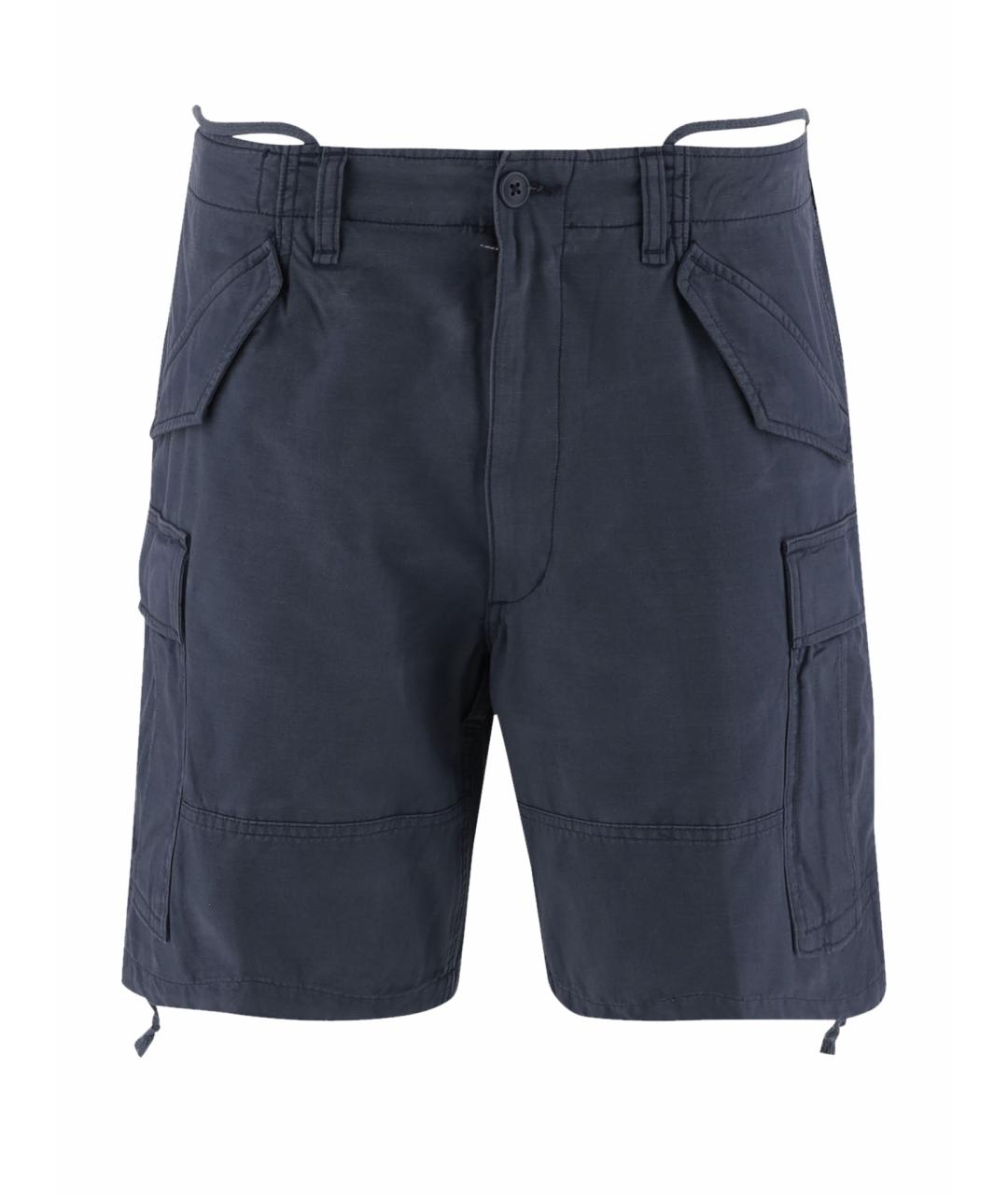 POLO RALPH LAUREN Синие хлопковые повседневные брюки, фото 1