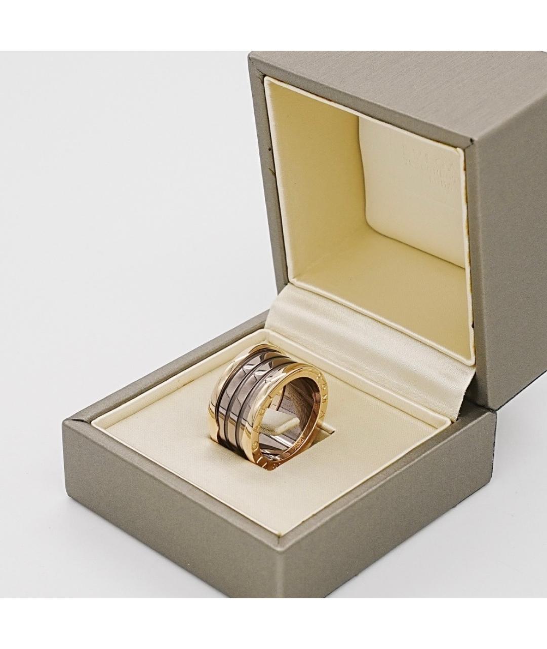 BVLGARI Коричневое кольцо из розового золота, фото 4