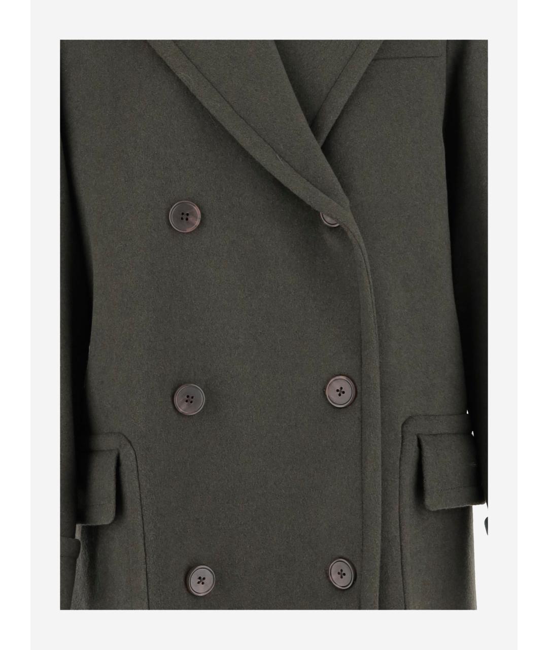 POLO RALPH LAUREN Серое шерстяное пальто, фото 3