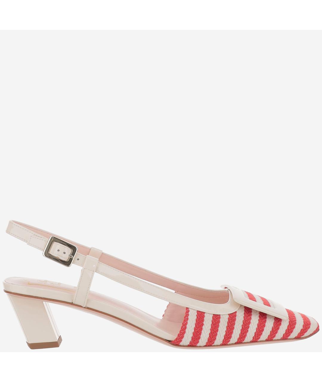 ROGER VIVIER Мульти текстильные туфли, фото 5