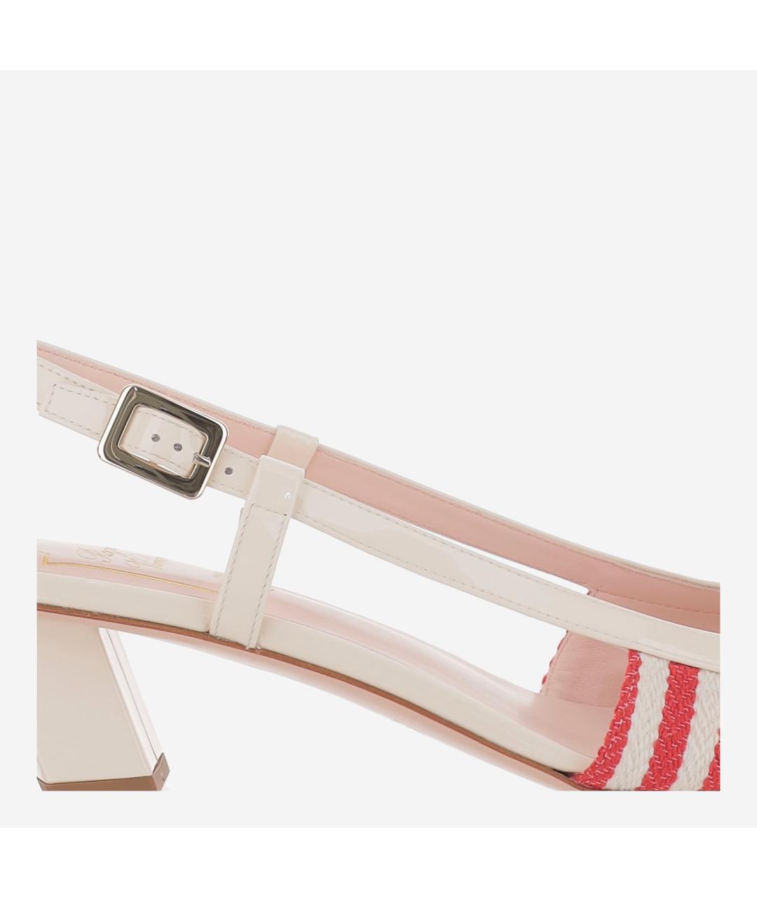 ROGER VIVIER Мульти текстильные туфли, фото 4