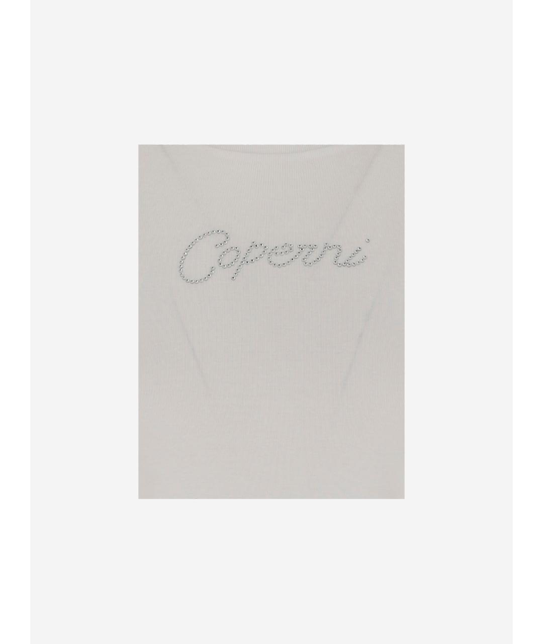 COPERNI Белая хлопковая футболка, фото 3