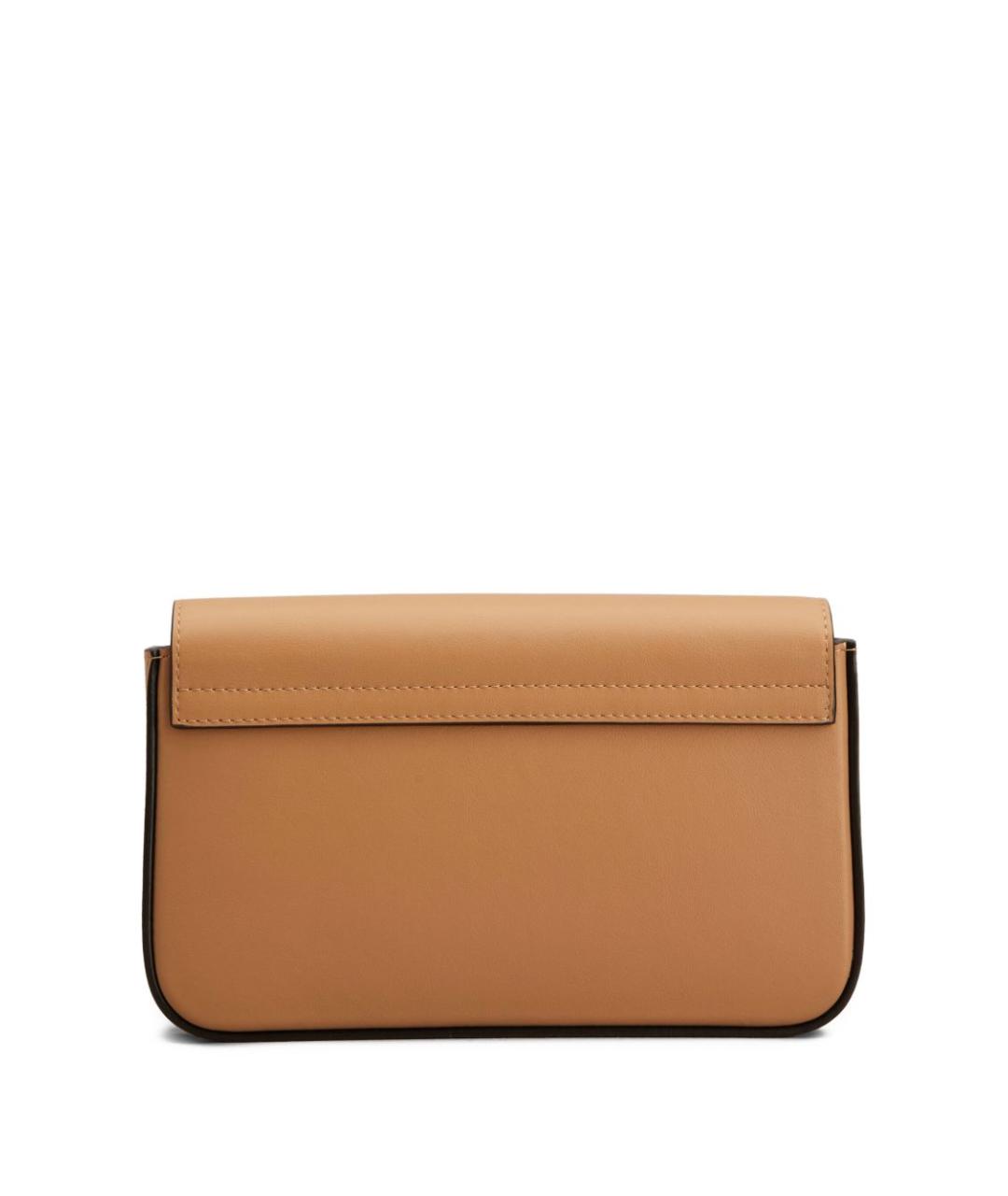 TOD'S Коричневая кожаная сумка через плечо, фото 2