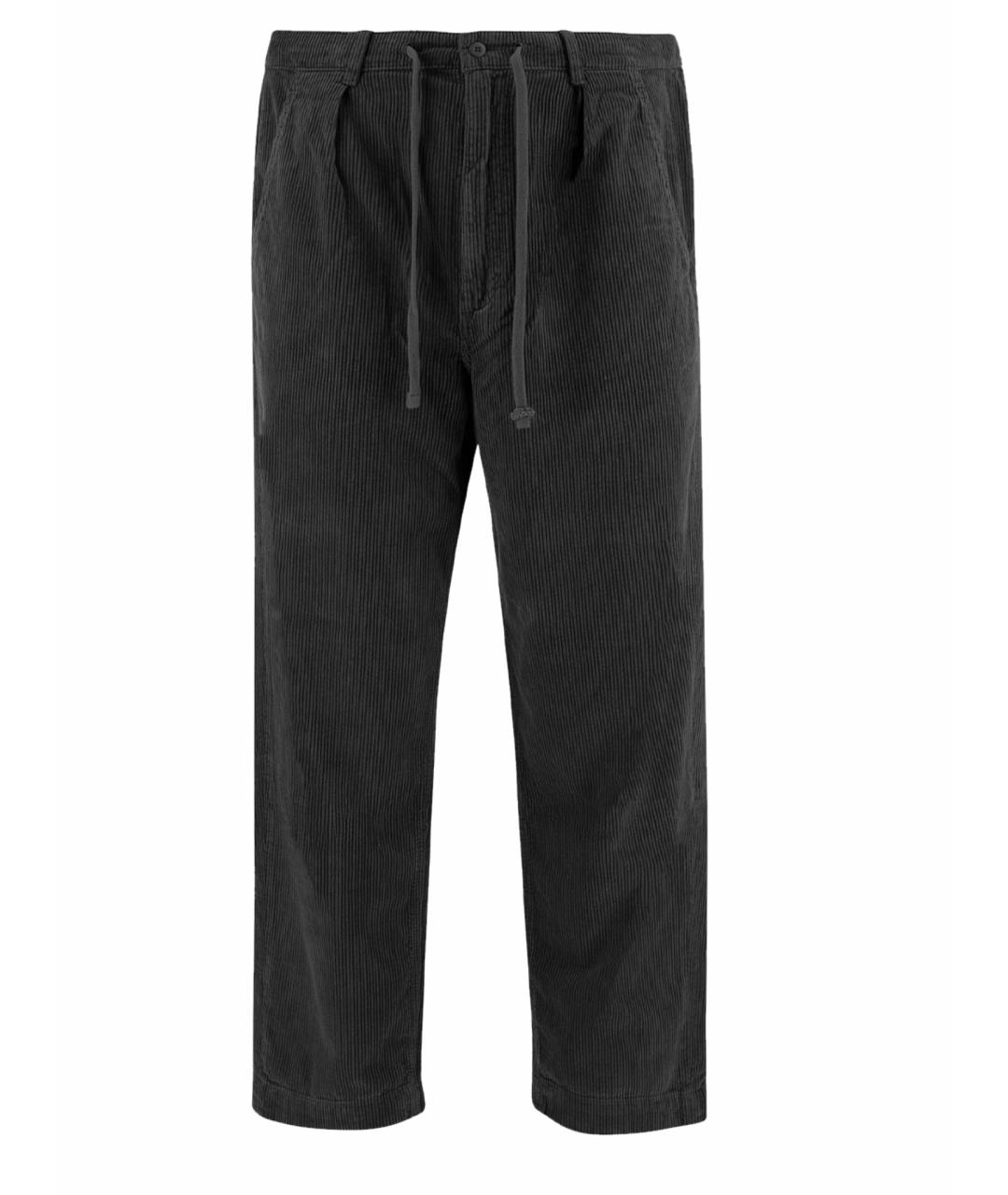 POLO RALPH LAUREN Черные хлопковые повседневные брюки, фото 1