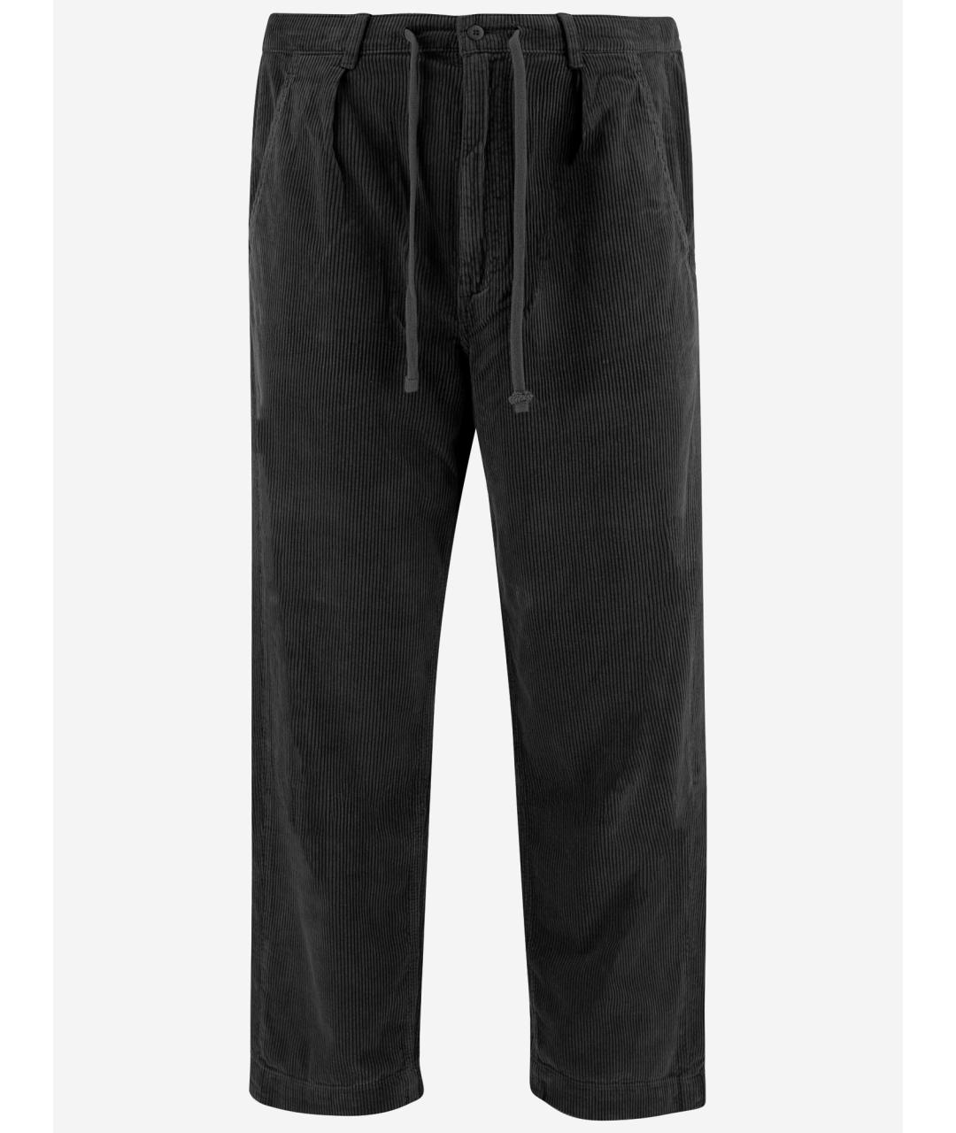 POLO RALPH LAUREN Черные хлопковые повседневные брюки, фото 4