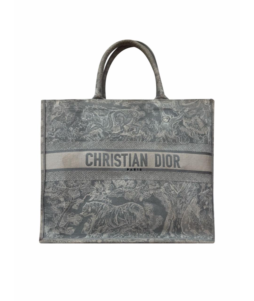 CHRISTIAN DIOR Хлопковая пляжная сумка, фото 1