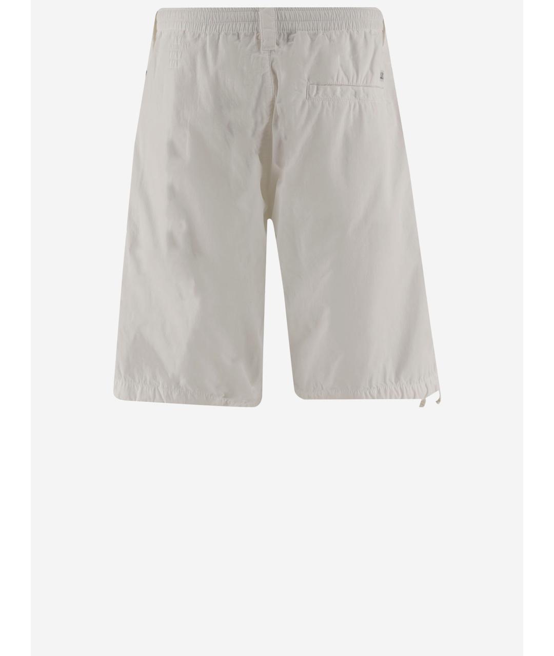 CP COMPANY Белые хлопковые шорты, фото 4