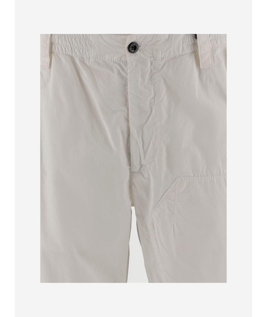 CP COMPANY Белые хлопковые шорты, фото 2