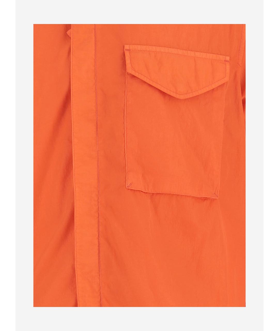 CP COMPANY Оранжевая полиамидовая куртка, фото 3