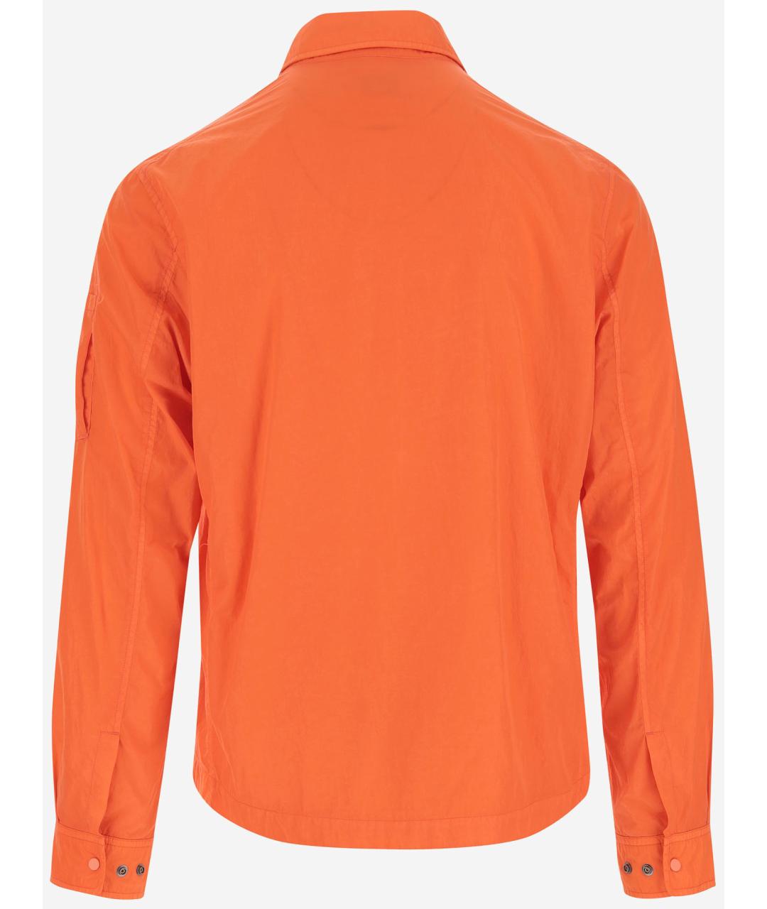 CP COMPANY Оранжевая полиамидовая куртка, фото 2