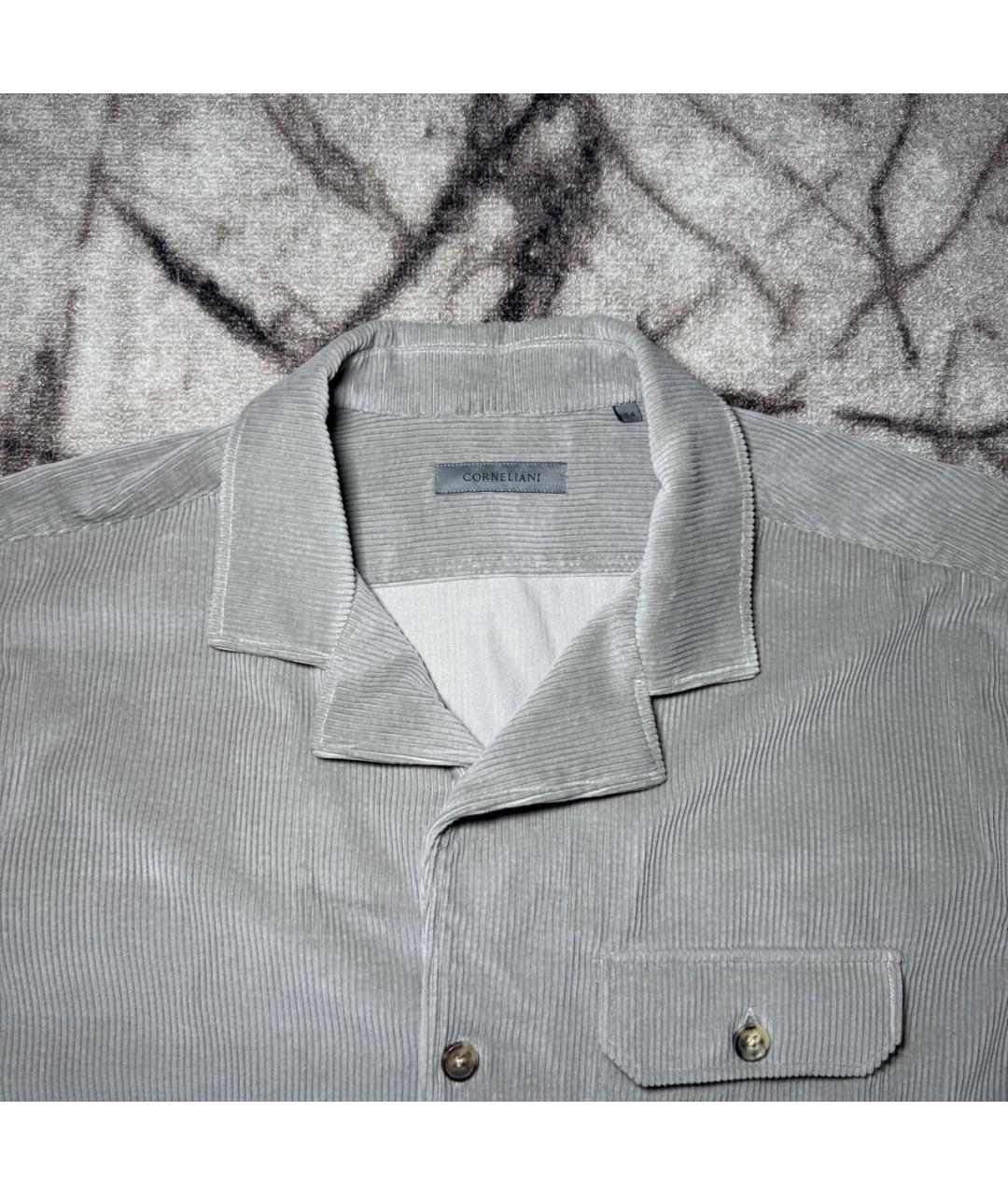 CORNELIANI Серая кэжуал рубашка, фото 3
