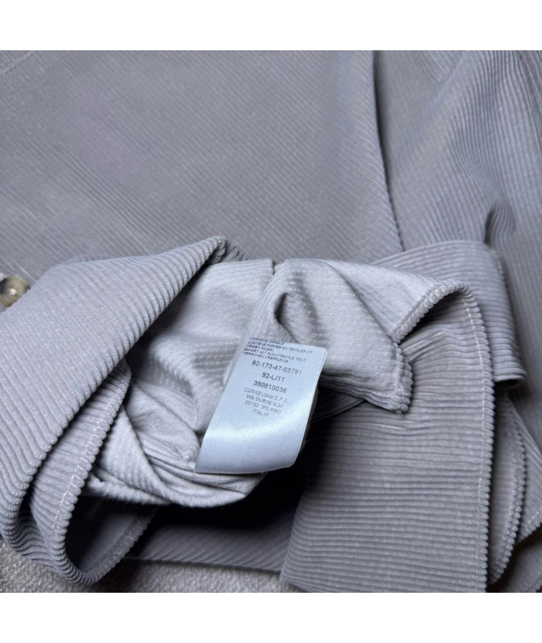 CORNELIANI Серая кэжуал рубашка, фото 5