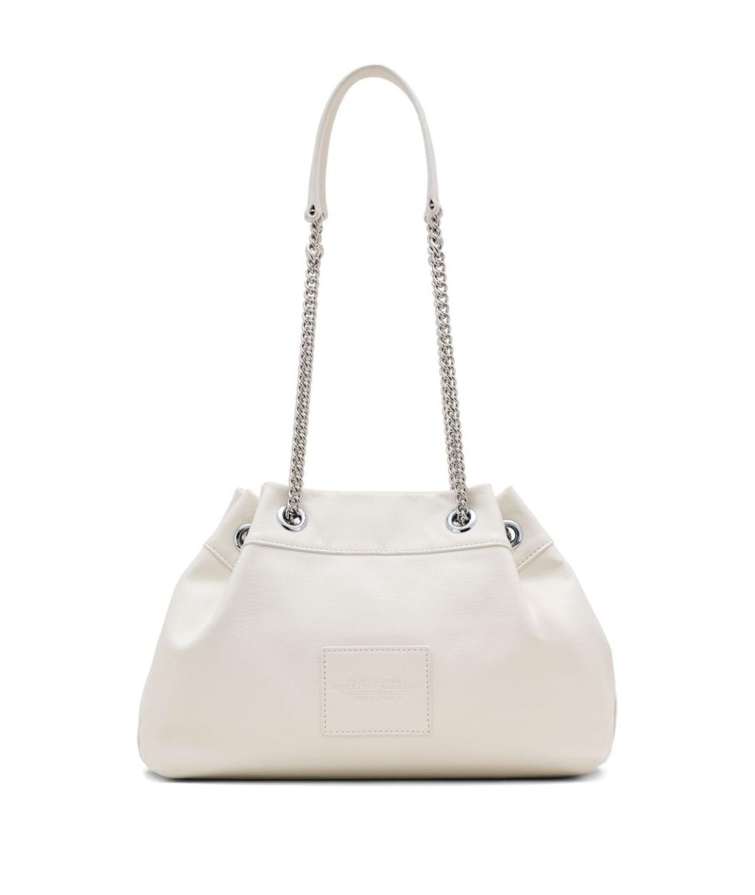 MARC JACOBS Белая кожаная сумка тоут, фото 5