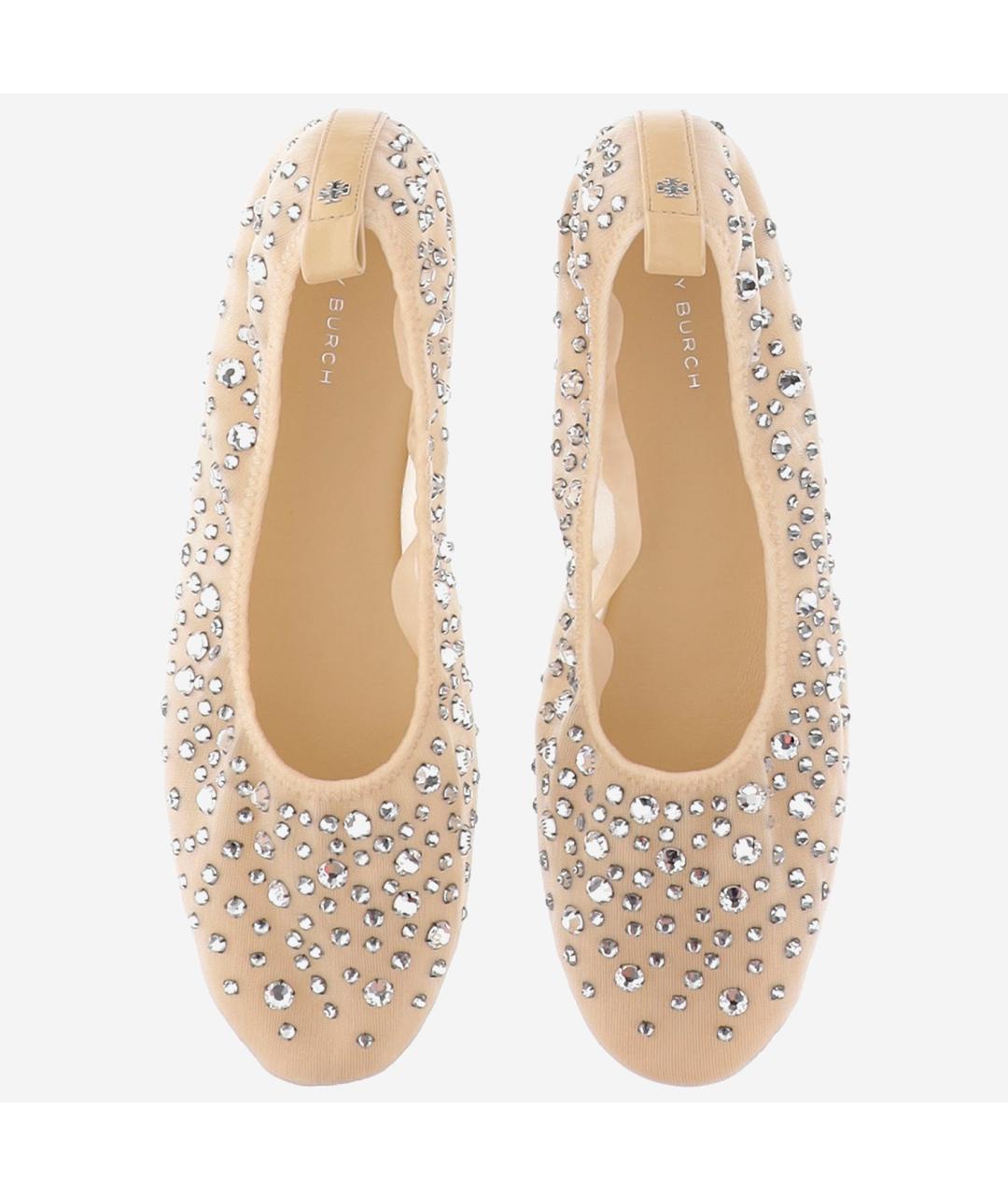 TORY BURCH Бежевые балетки, фото 2