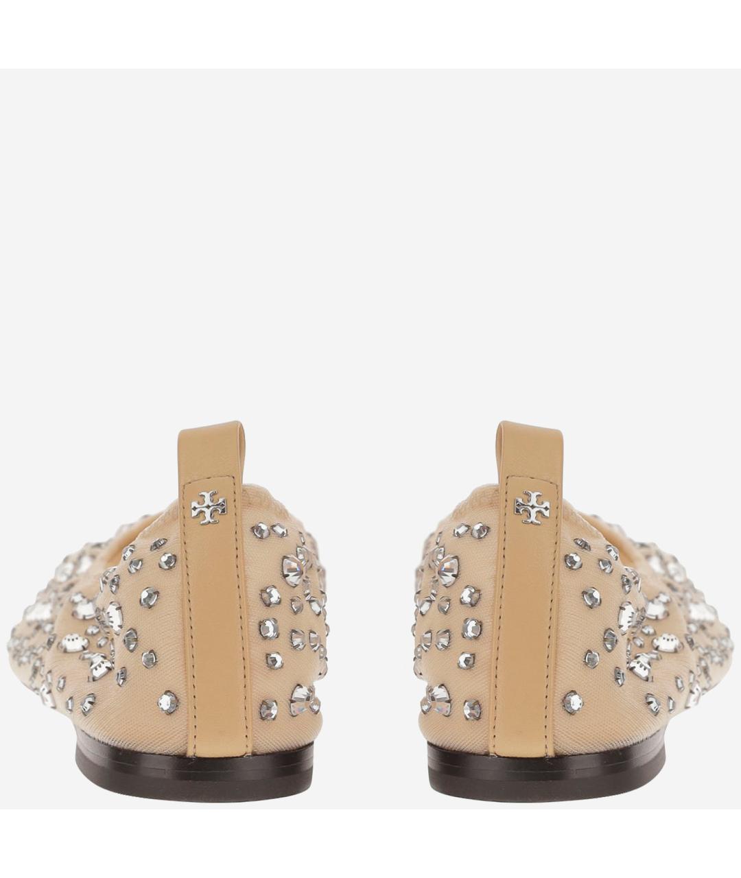 TORY BURCH Бежевые балетки, фото 4