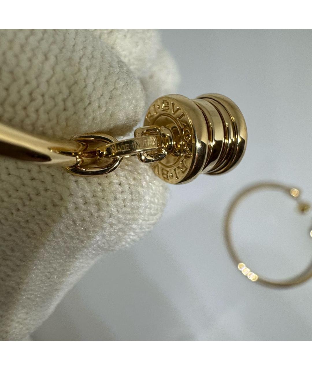 BVLGARI Золотые серьги из розового золота, фото 6