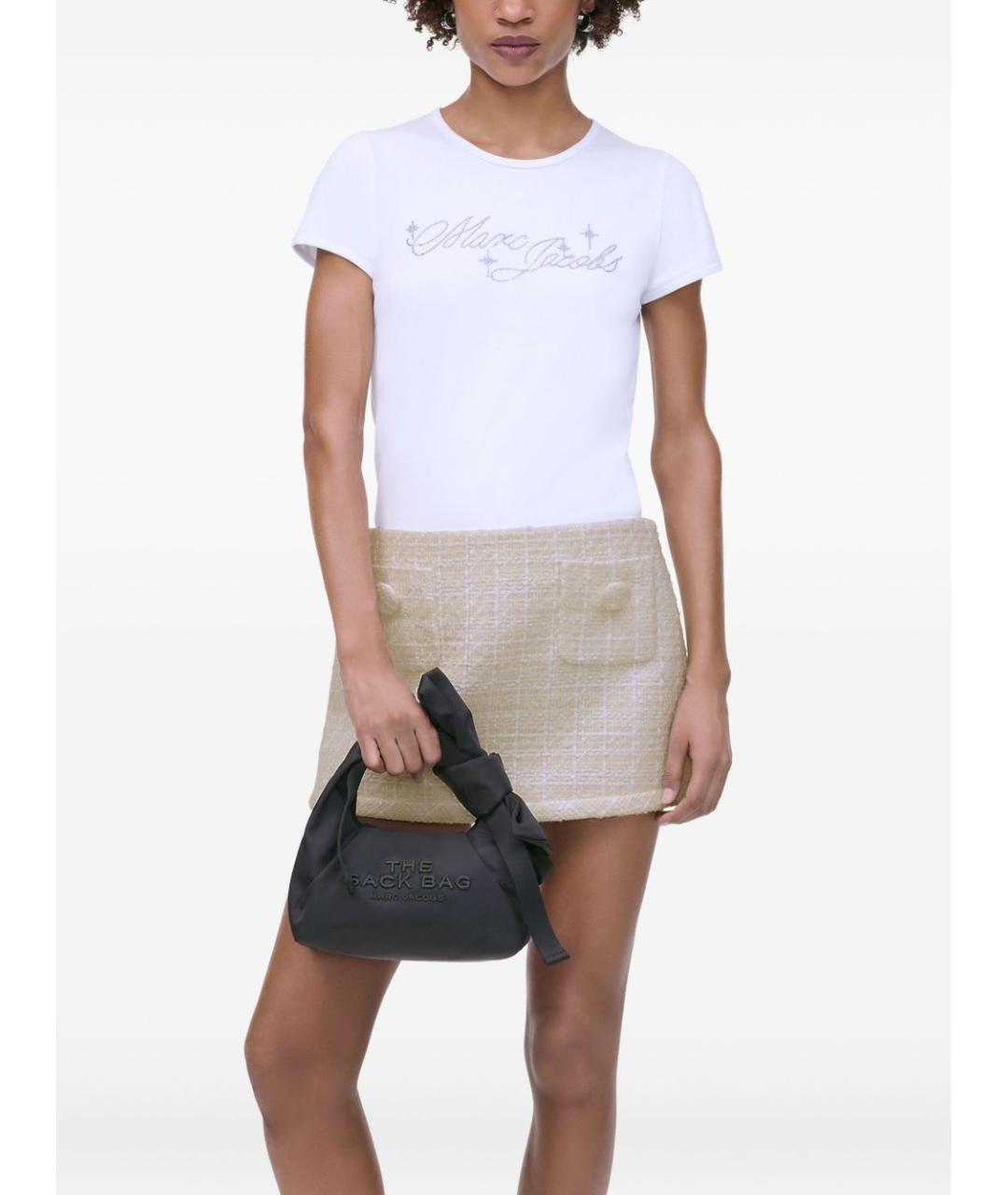 MARC JACOBS Черная синтетическая сумка через плечо, фото 4