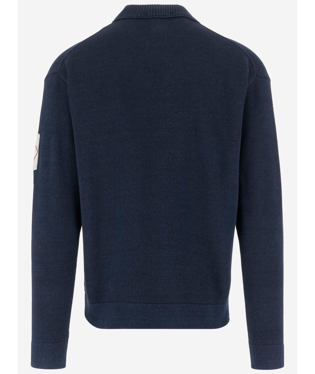 CP COMPANY Синий хлопковый джемпер / свитер, фото 3