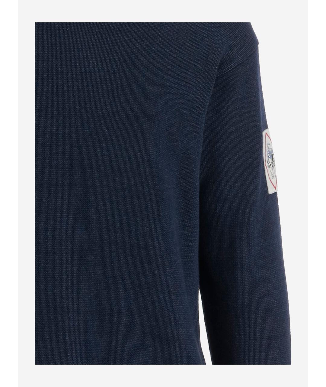 CP COMPANY Синий хлопковый джемпер / свитер, фото 4