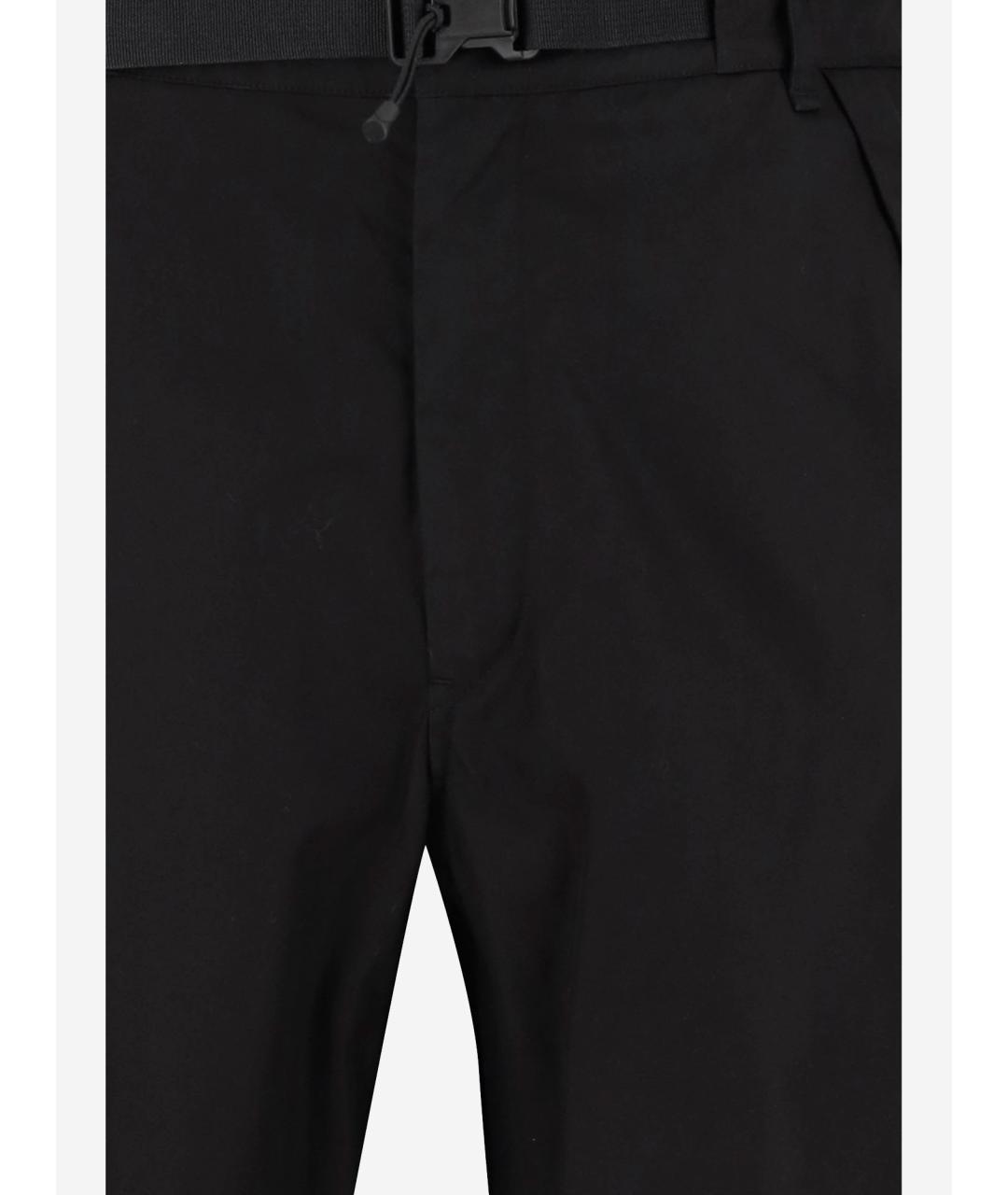CP COMPANY Черные хлопковые повседневные брюки, фото 3