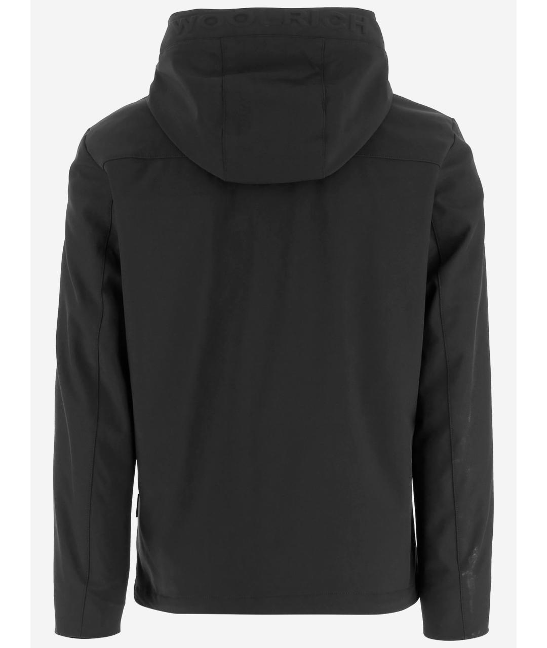 WOOLRICH Черная полиэстеровая куртка, фото 2