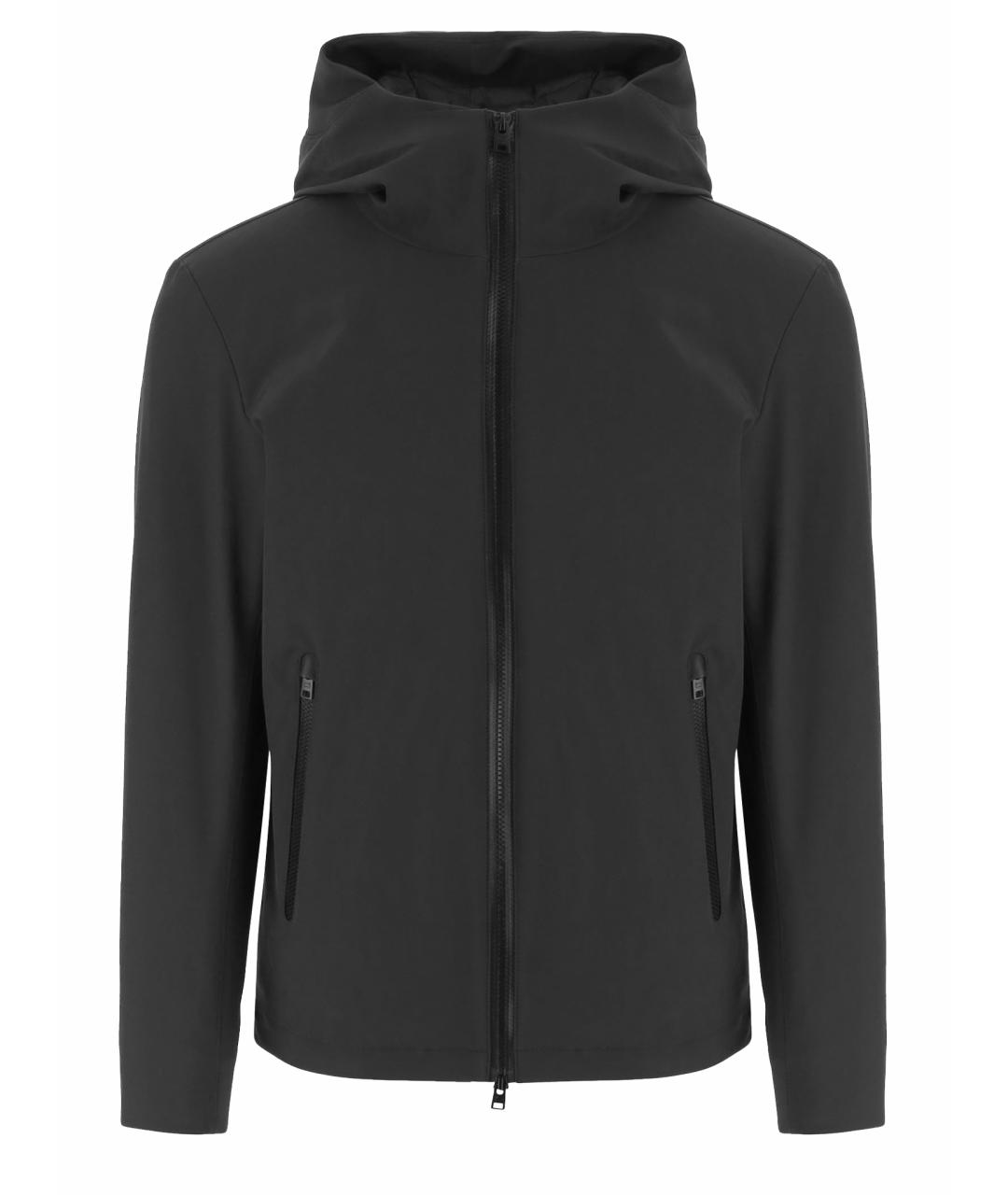WOOLRICH Черная полиэстеровая куртка, фото 1