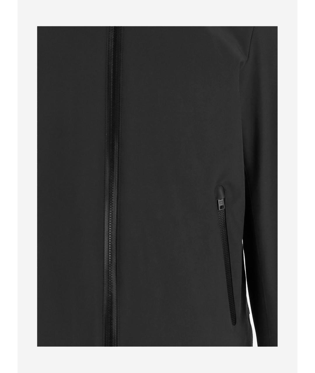 WOOLRICH Черная полиэстеровая куртка, фото 3