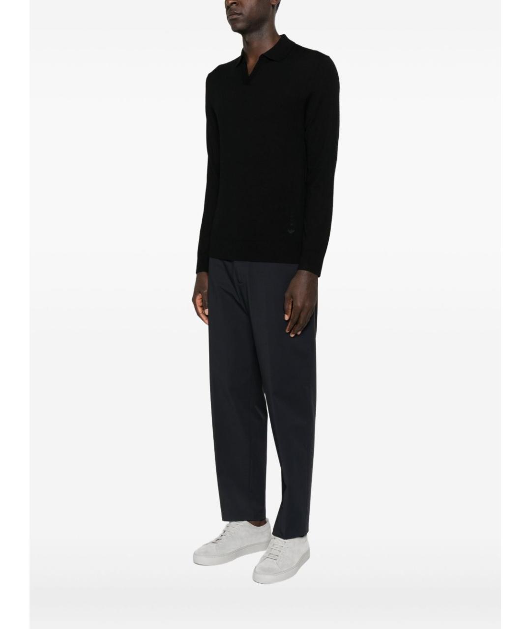 EMPORIO ARMANI Черный джемпер / свитер, фото 2