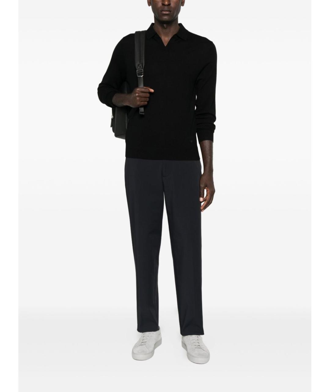 EMPORIO ARMANI Черный джемпер / свитер, фото 4